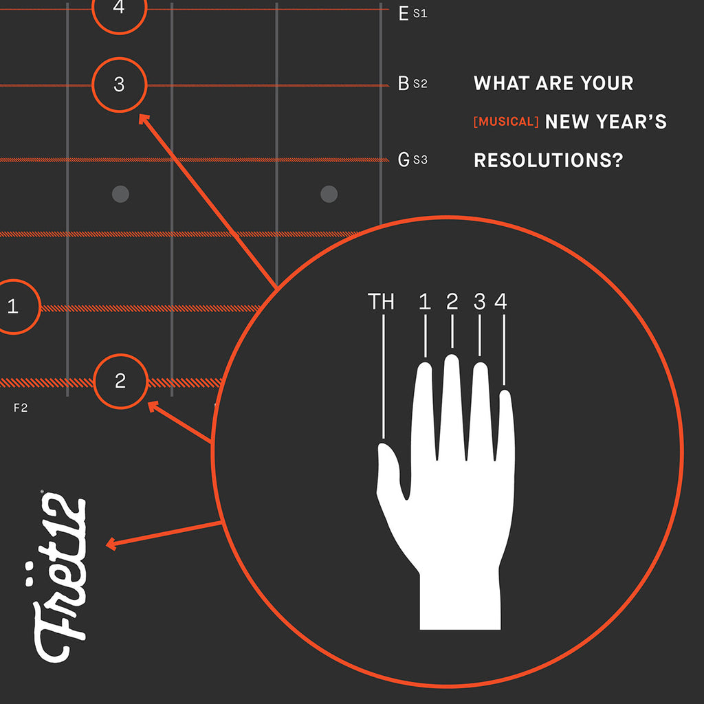 Fret12 New Year's Resolution and guitar chords