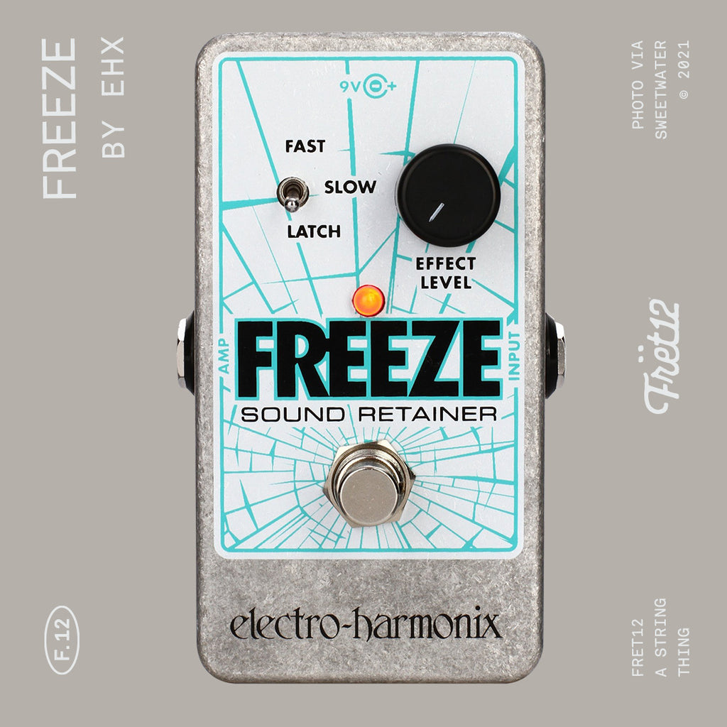 Phasers, flangers, delays, oh my! It’s cold outside, so why not ‘Freeze’ those notes?