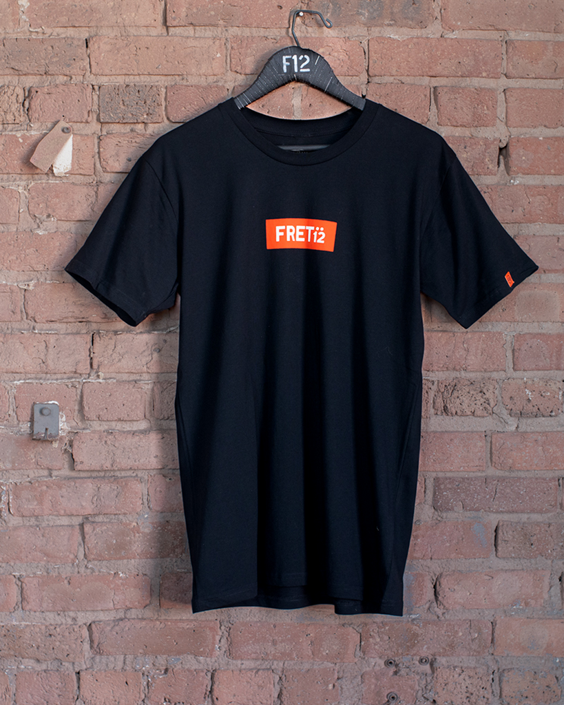 A classic reissue FRET12 Box Logo Tee FRET12