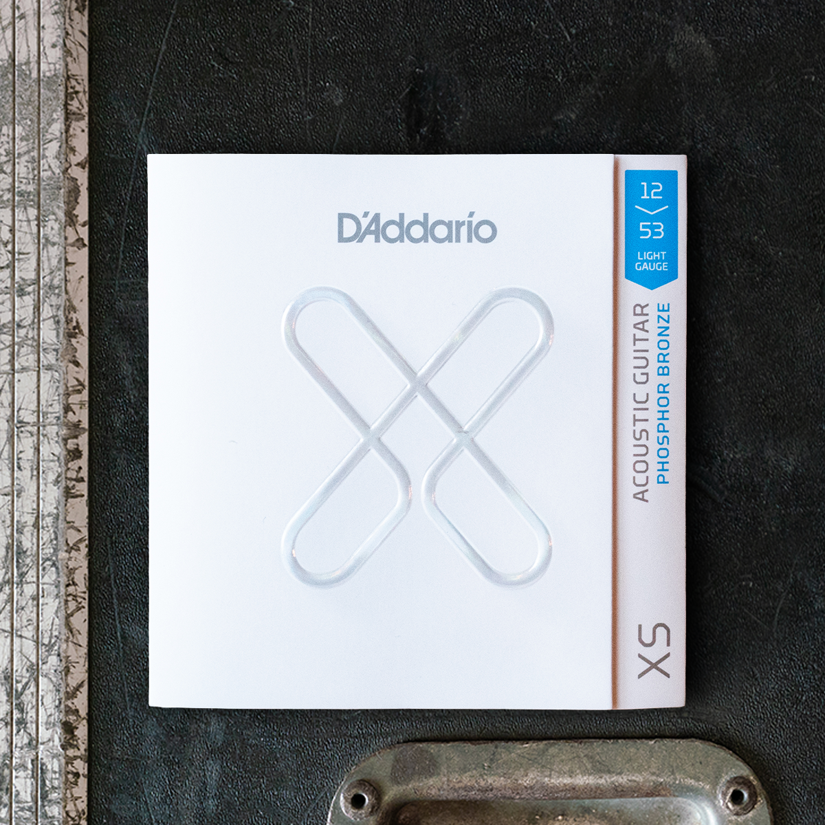 D'Addario .012-.053 Light Phosphor Bronze Coated Acoustic Guitar