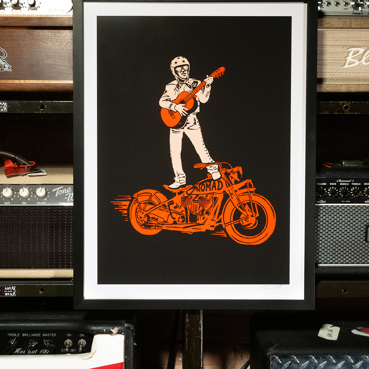 Mariachi Rider Giclée Wall Art Print by Daniel Tremonti | FRET12