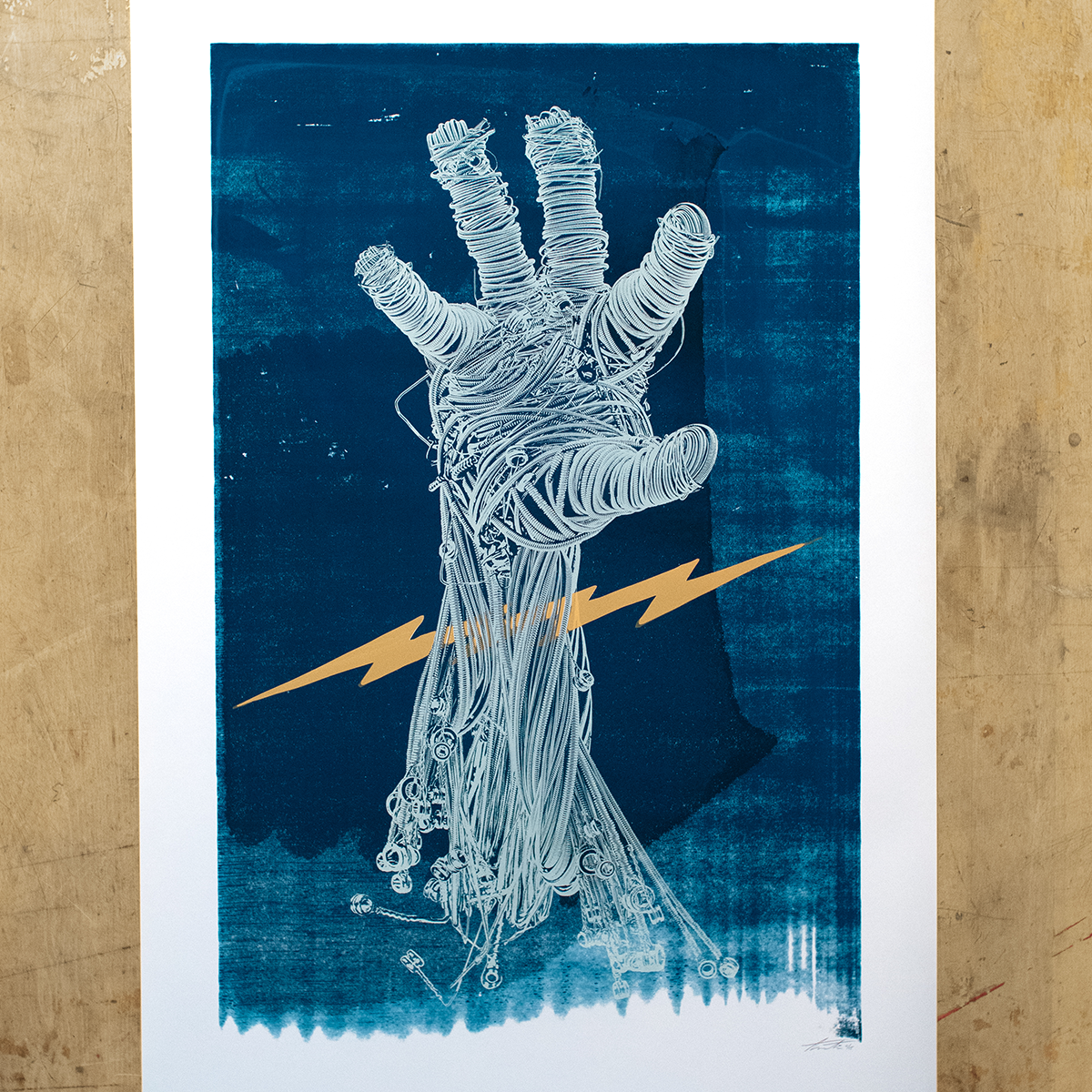 The Picking Hand Screen Print - 11 – FRET12