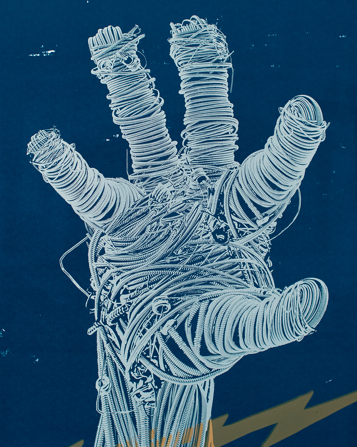 THE PICKING HAND SCREEN PRINT : 14/15