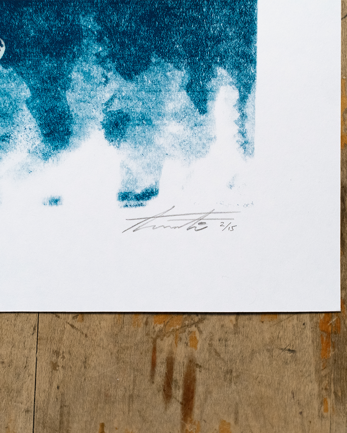 The Picking Hand Screen Print - 02/15 - Signed by Daniel Tremonti