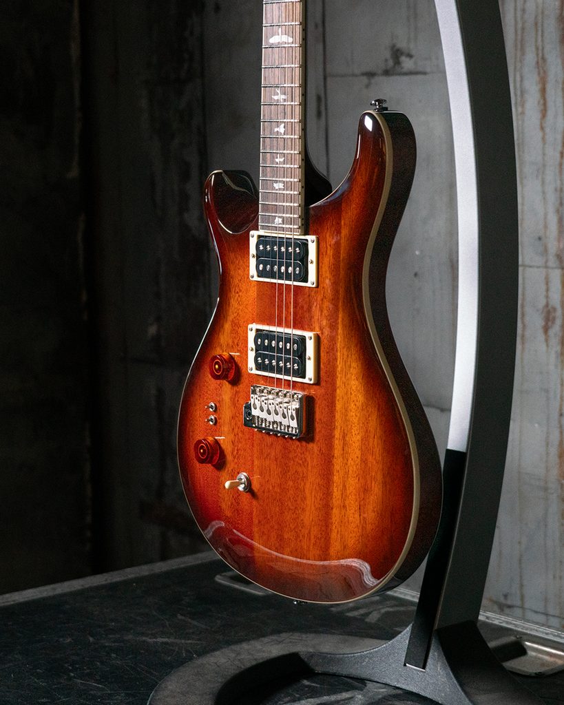 PRS SE Standard 24 08 Lefty Tobacco Sunburst FRET12
