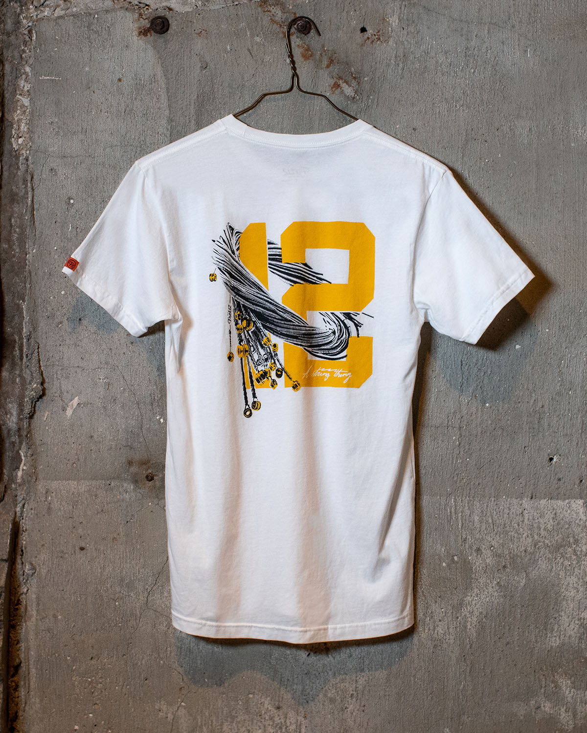 Resonance : 3 Tee - White Graphic Shirt | FRET12
