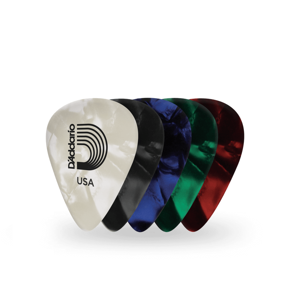 D'Addario CLASSIC PEARL CELLULOID ASSORTMENT PACK