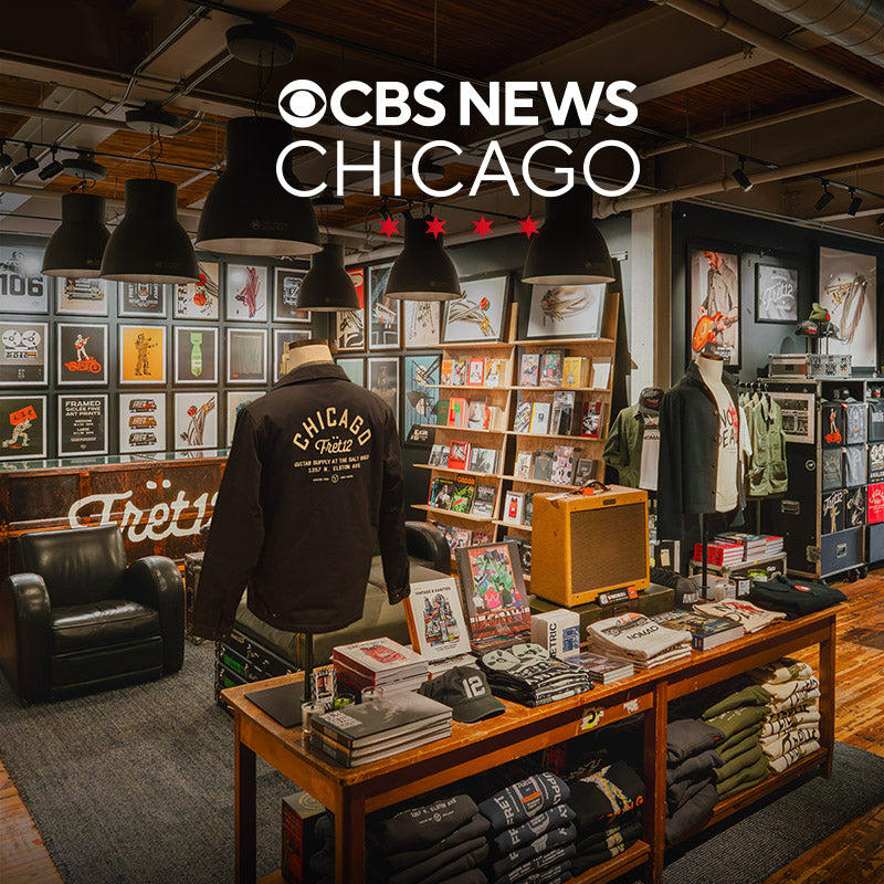 CBS News Chicago featured the FRET12 shop
