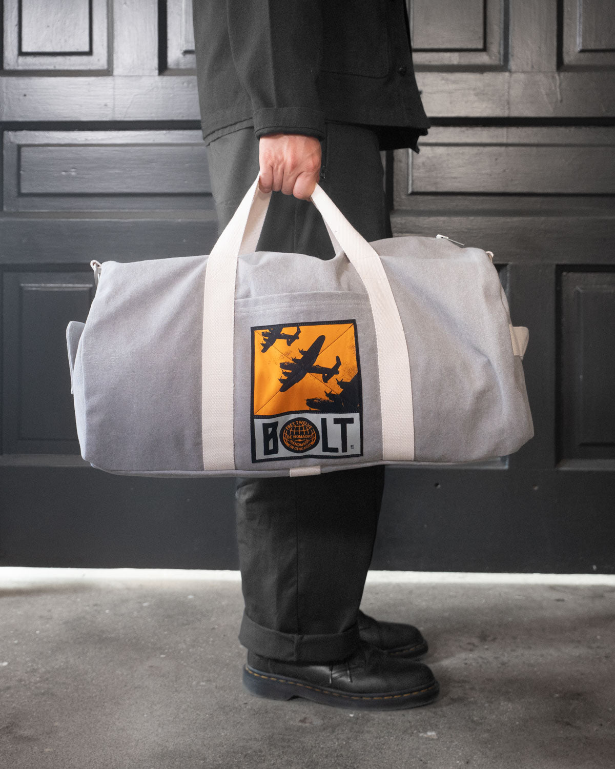 Durable travel and record bags, designed, cut-and-sewn in Chicago by FRET12