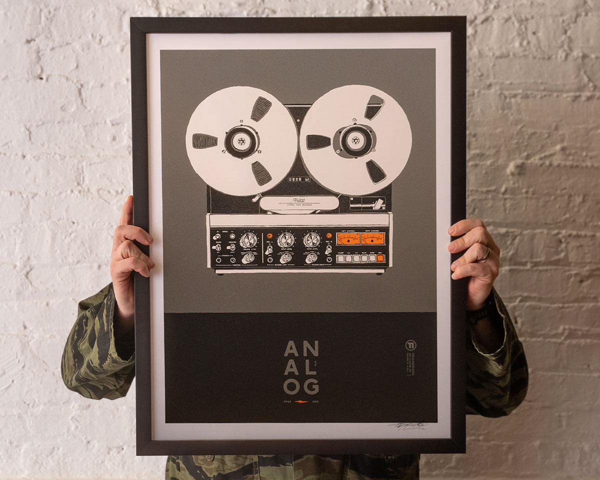 Explore the FRET12 art collection featuring original prints from direct collaborations with Chicago artists. Each one cut and framed by hand in our studio at 600 W Van Buren.