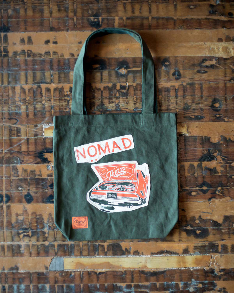 UPCYCLED RECORD BAG – Nomad 01