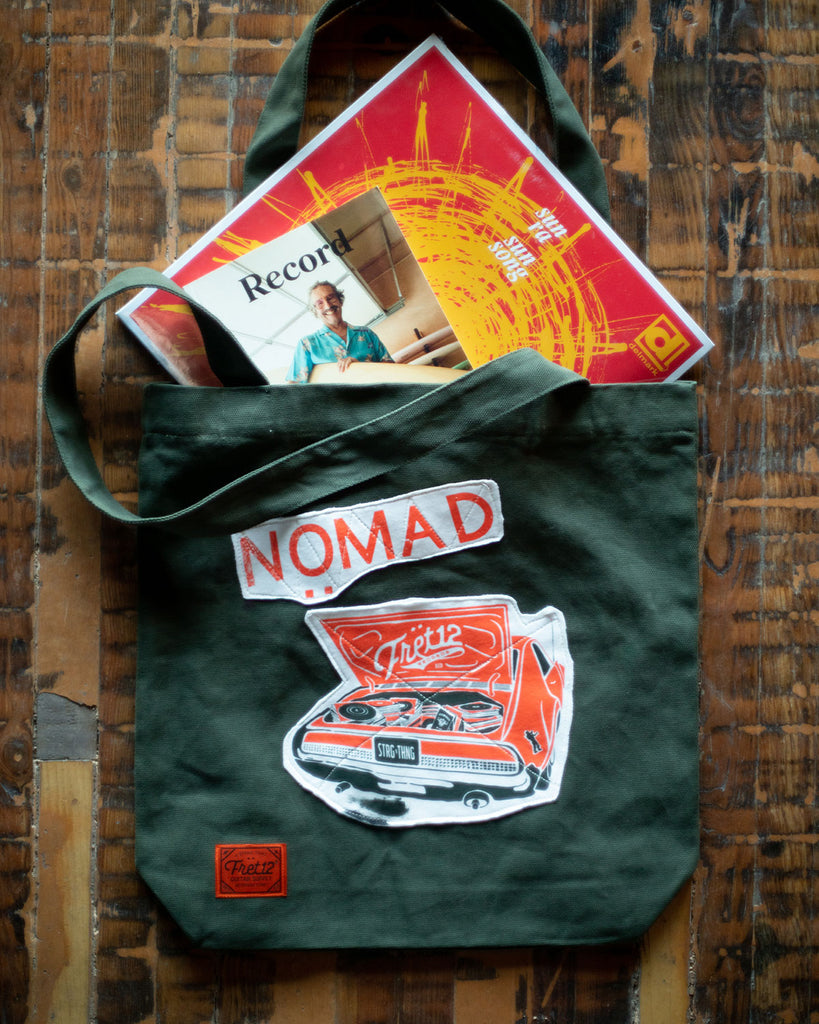 UPCYCLED RECORD BAG – Nomad 01