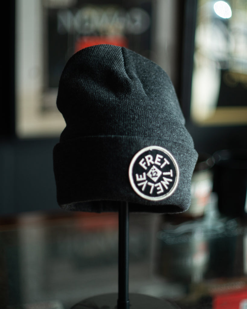 BULLET LOGO BEANIE - GRAY