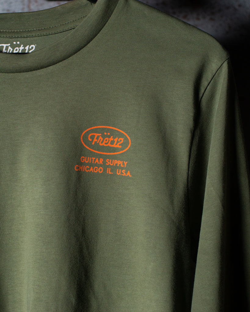 FRET12 HIGH VOLTAGE LONG-SLEEVE - ARMY