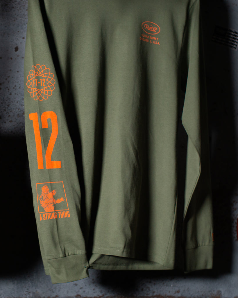 FRET12 HIGH VOLTAGE LONG-SLEEVE - ARMY