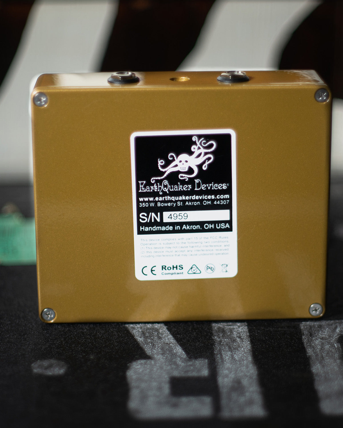 Earthquaker Devices Hoof Reaper V2 Dual Fuzz Pedal