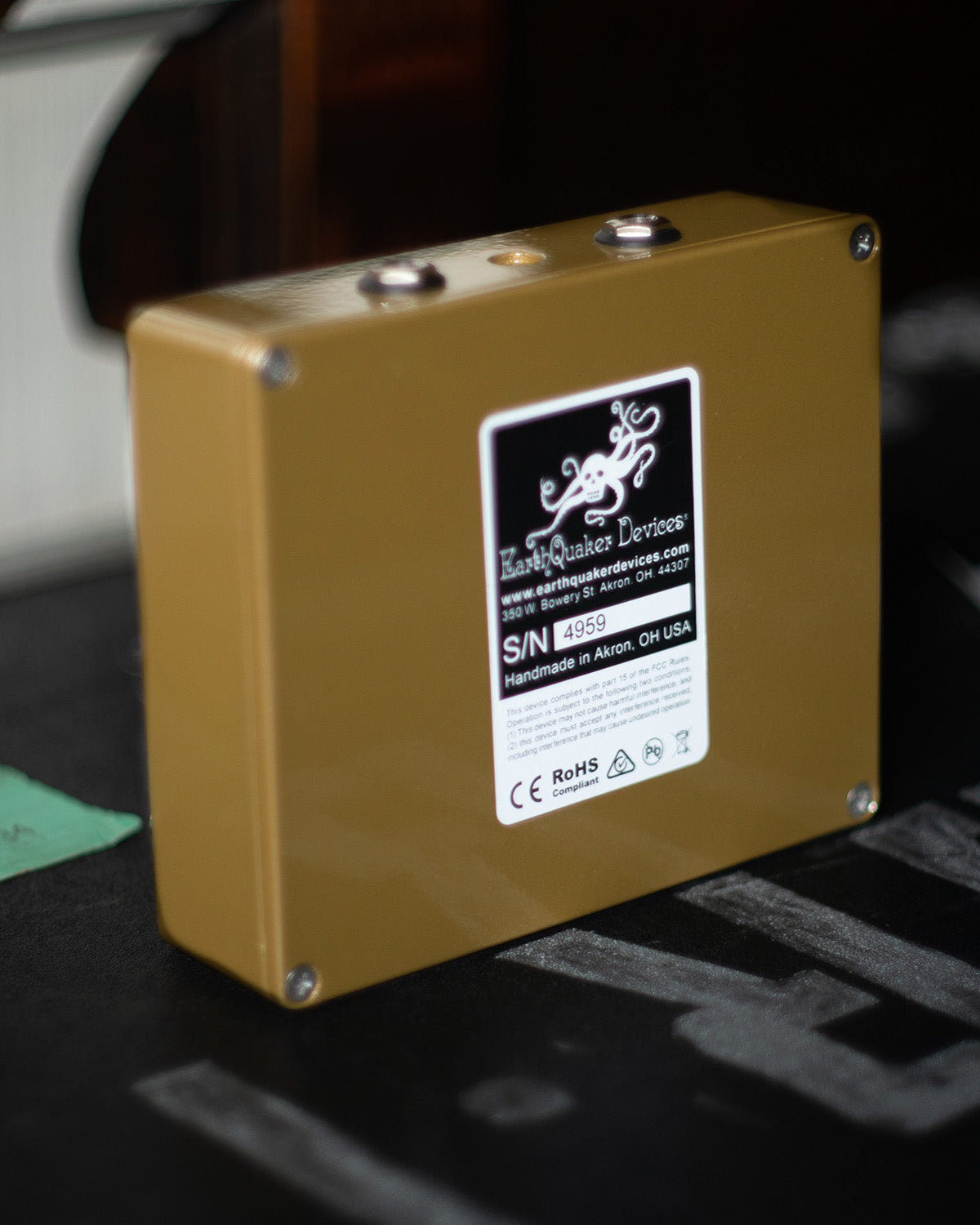 [美品] EARTHQUAKER DEVICES Hoof Reaper Hoof Reaper Double Fuzz with Octave Up — EarthQuaker Devices