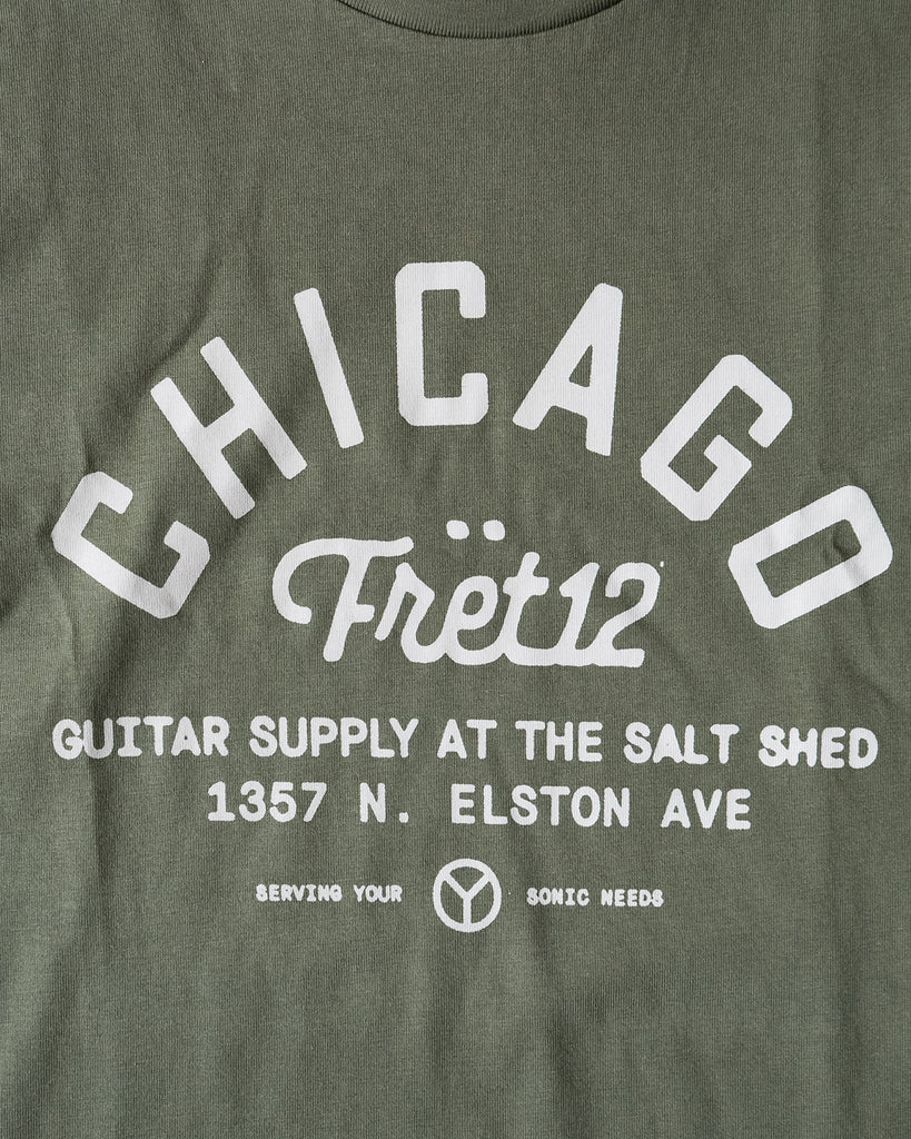 GUITAR SUPPLY AT THE SALT SHED TEE - ARMY