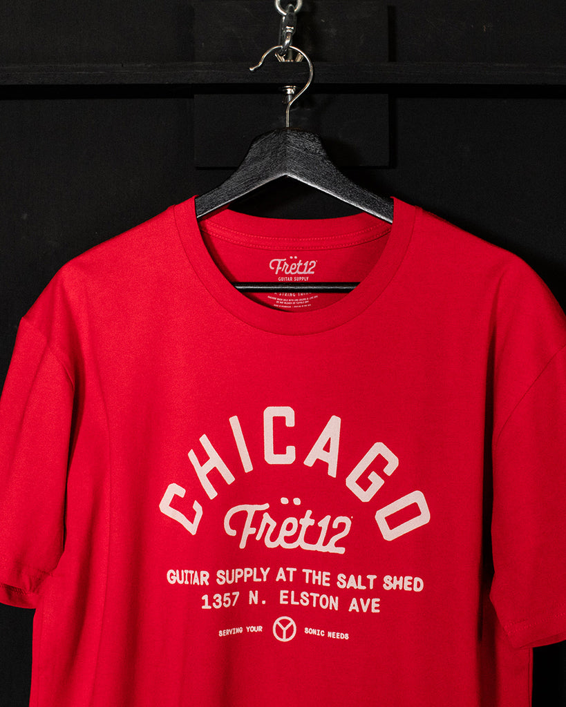 GUITAR SUPPLY AT THE SALT SHED TEE - RED