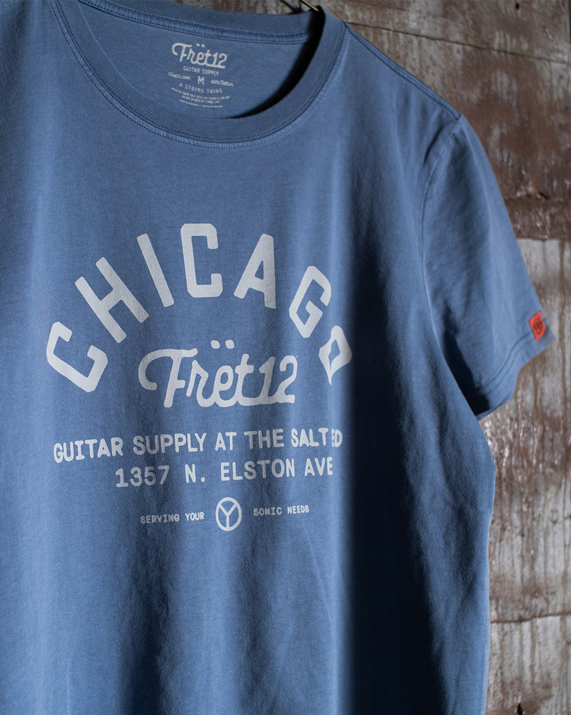 GUITAR SUPPLY AT SALT SHED DESIGN WOMEN'S TEE