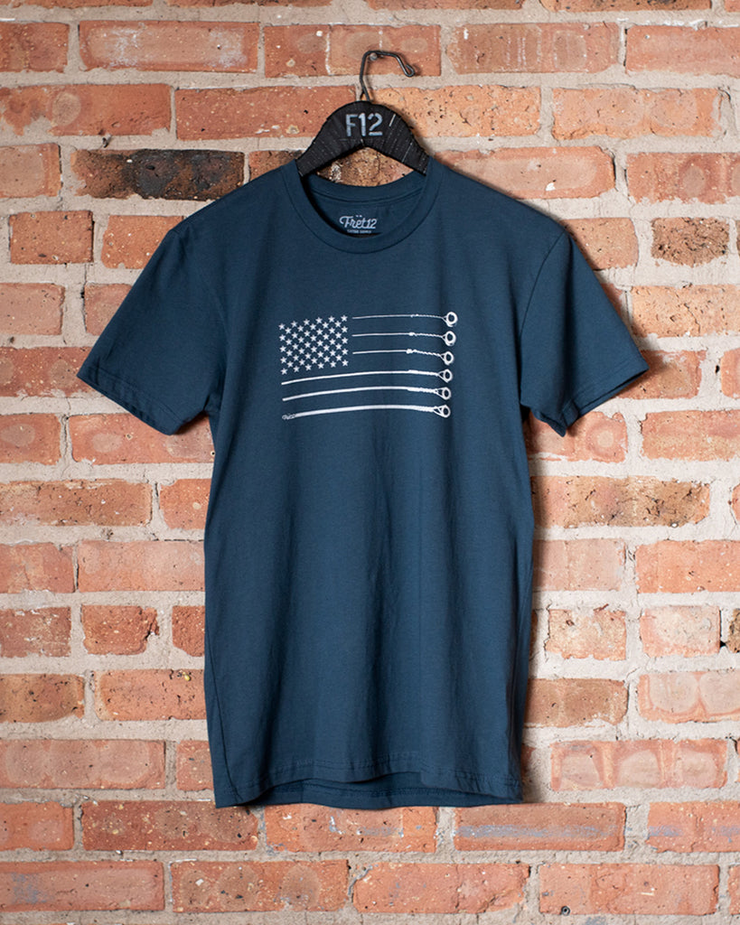 STARS AND STRINGS TEE - INDIGO