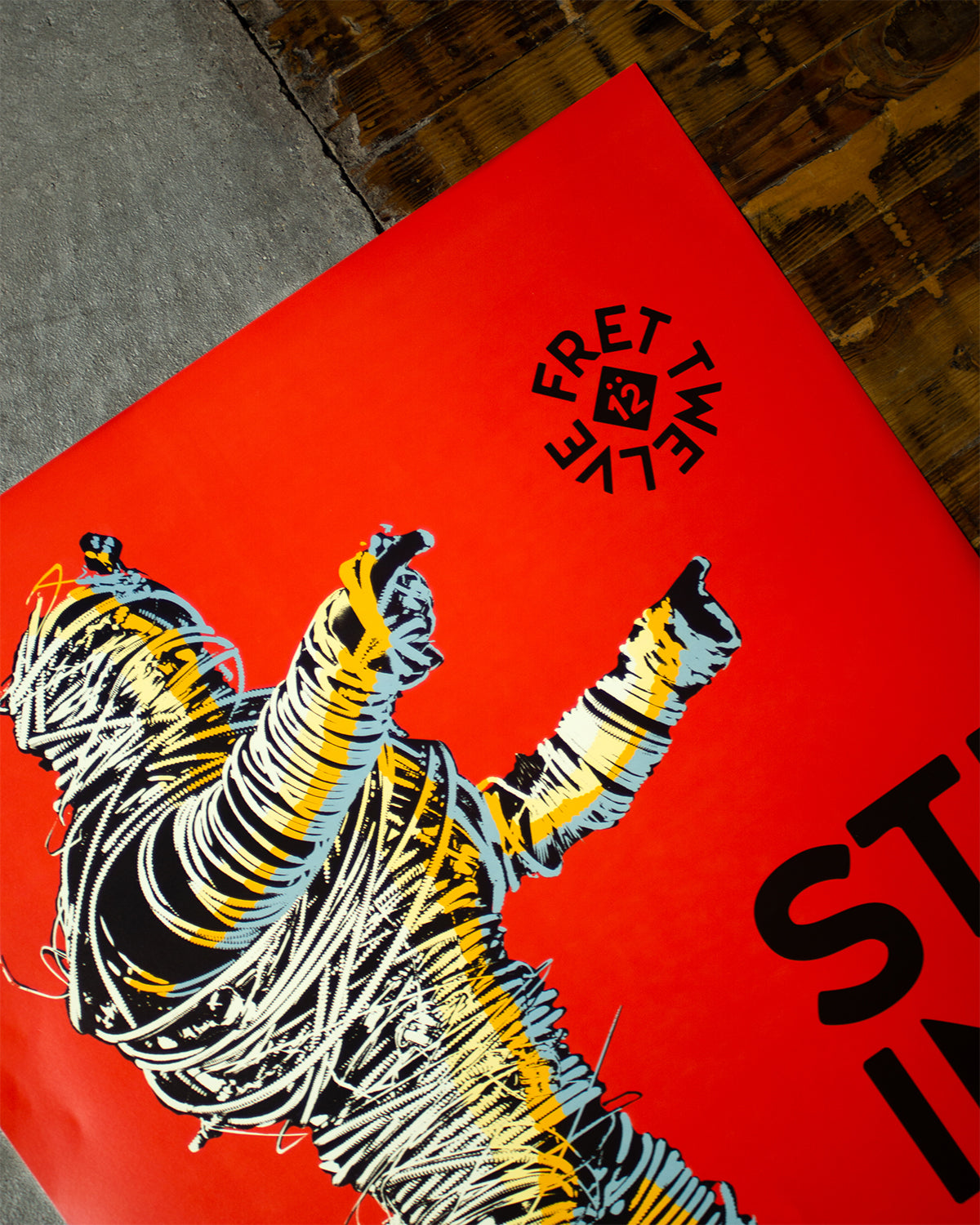 String Thing Red Poster 24x36 | FRET12