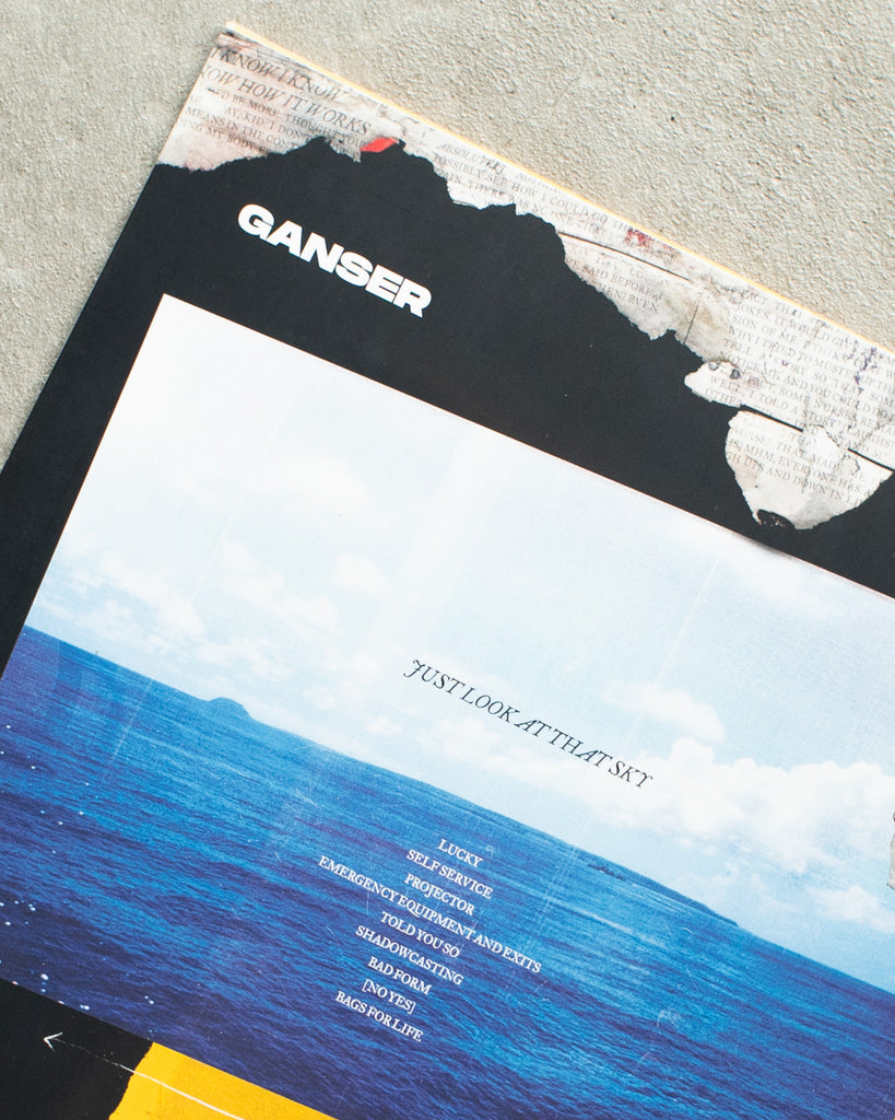 Ganser – "Just Look At That Sky" limited edition solar swirl colored vinyl
