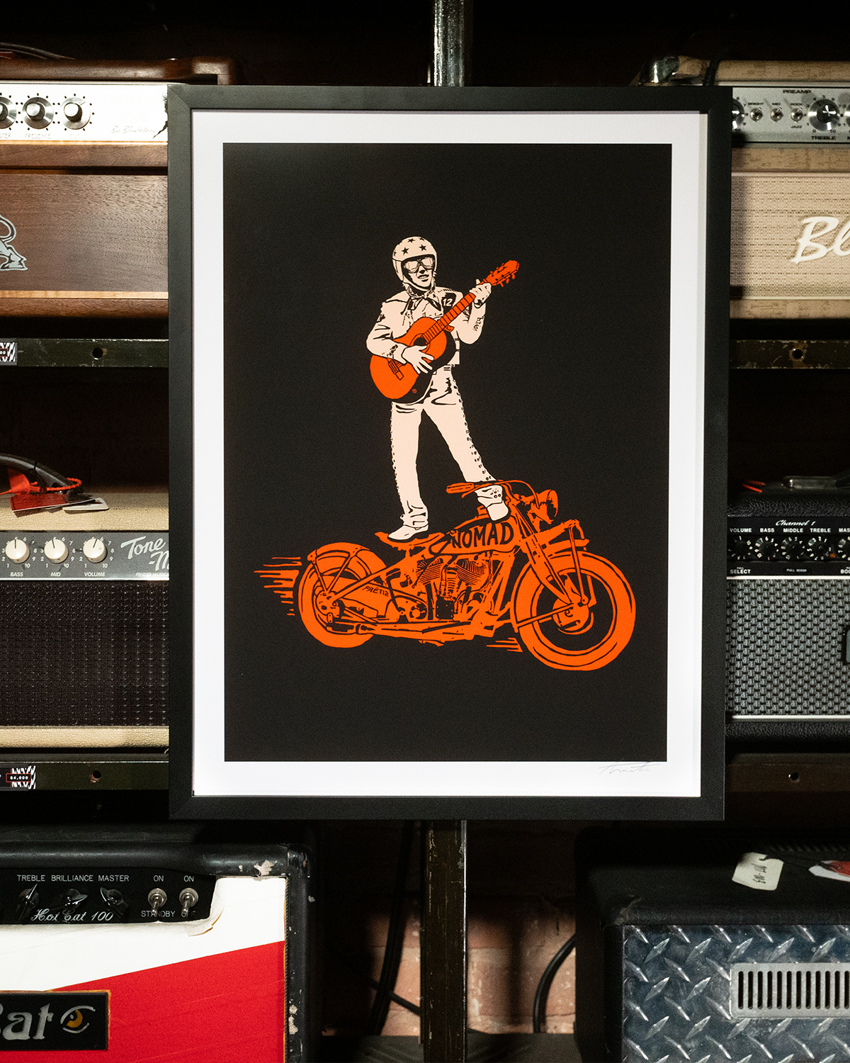 Mariachi Rider Giclée Wall Art Print by Daniel Tremonti | FRET12