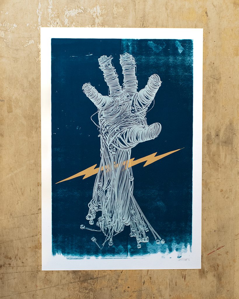 The Picking Hand Screen Print - 02/15