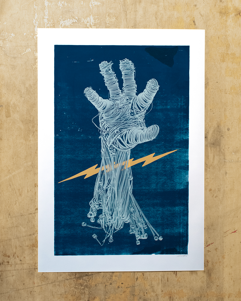 THE PICKING HAND SCREEN PRINT : 05/15