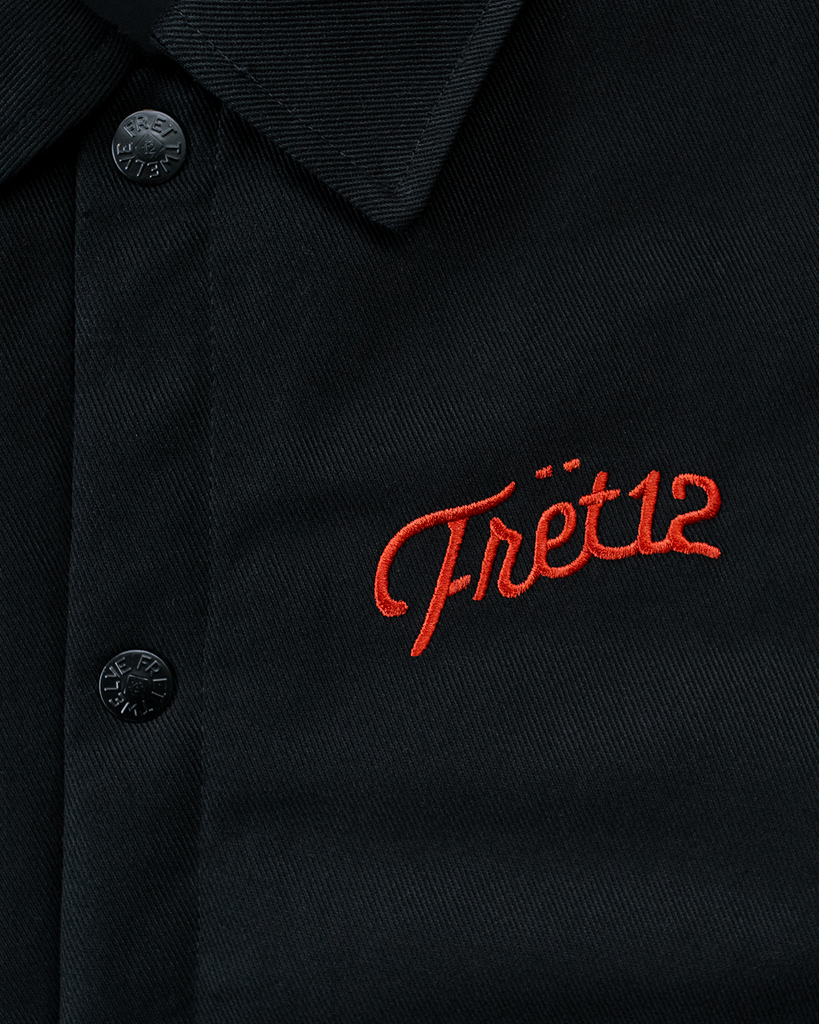 FRET12 - STOCKYARDS WORK JACKET - BLACK