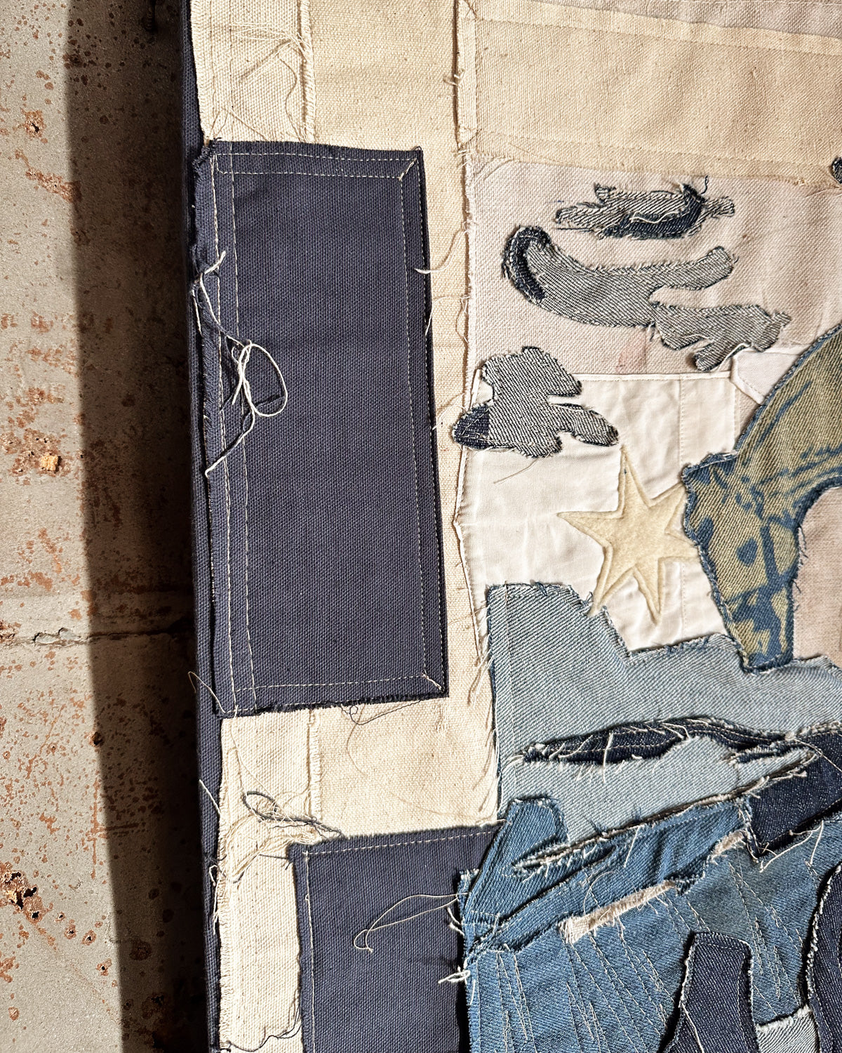 BRONCO PATCHWORK - Stretched Canvas – FRET12