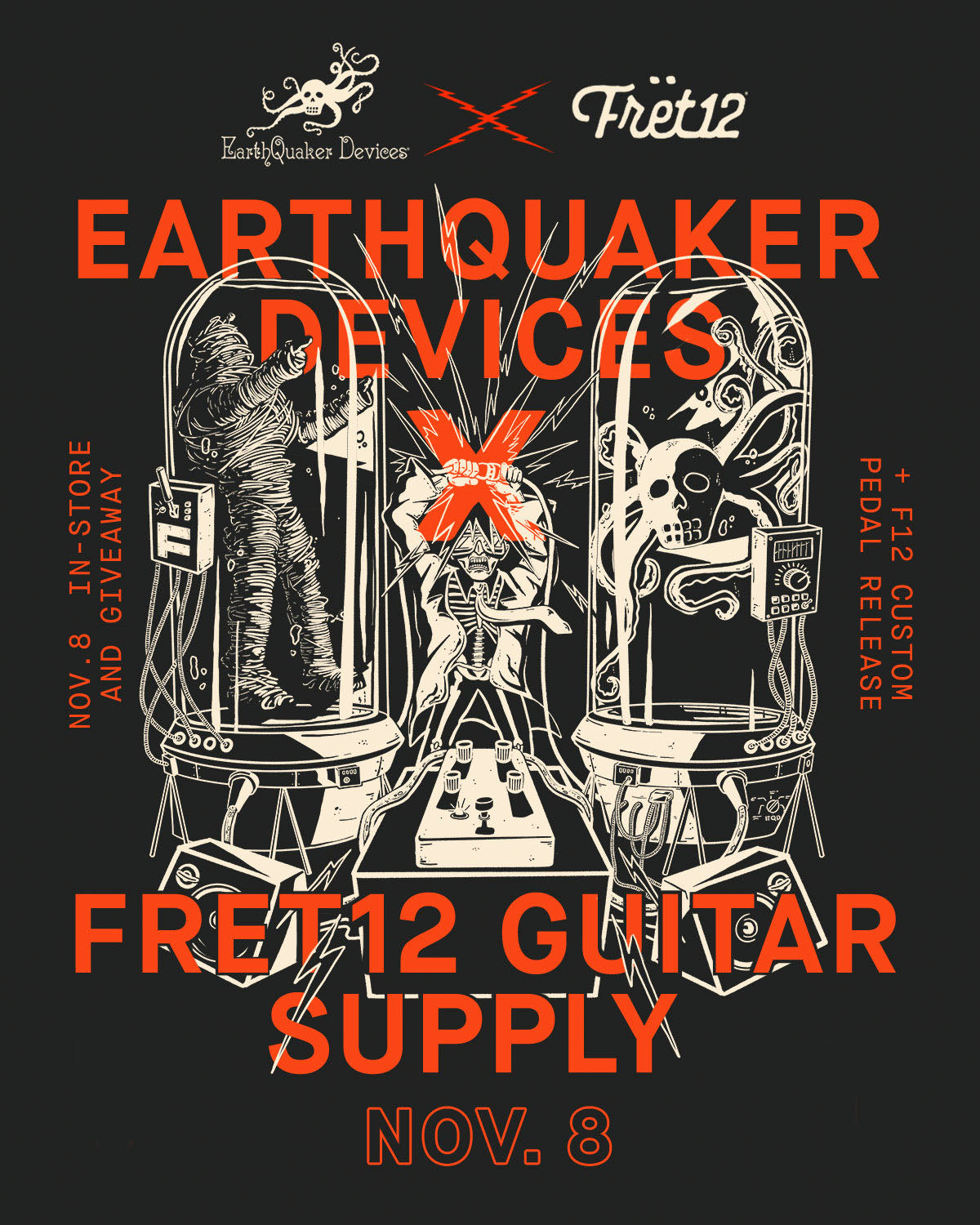 FRET12 x EarthQuaker Devices: Custom Hoof Pedal
