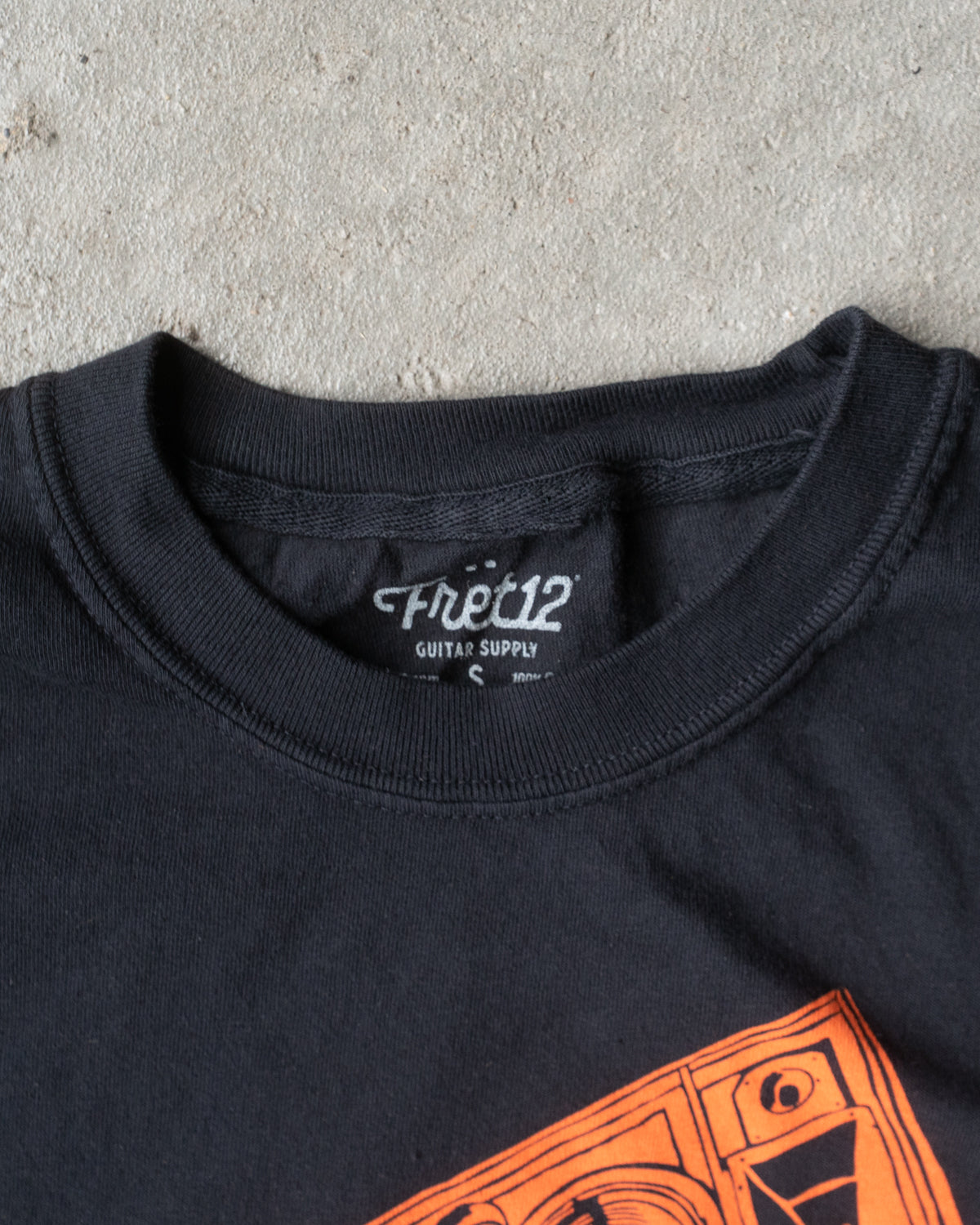 Atlas Tee - Black Graphic Shirt | FRET12