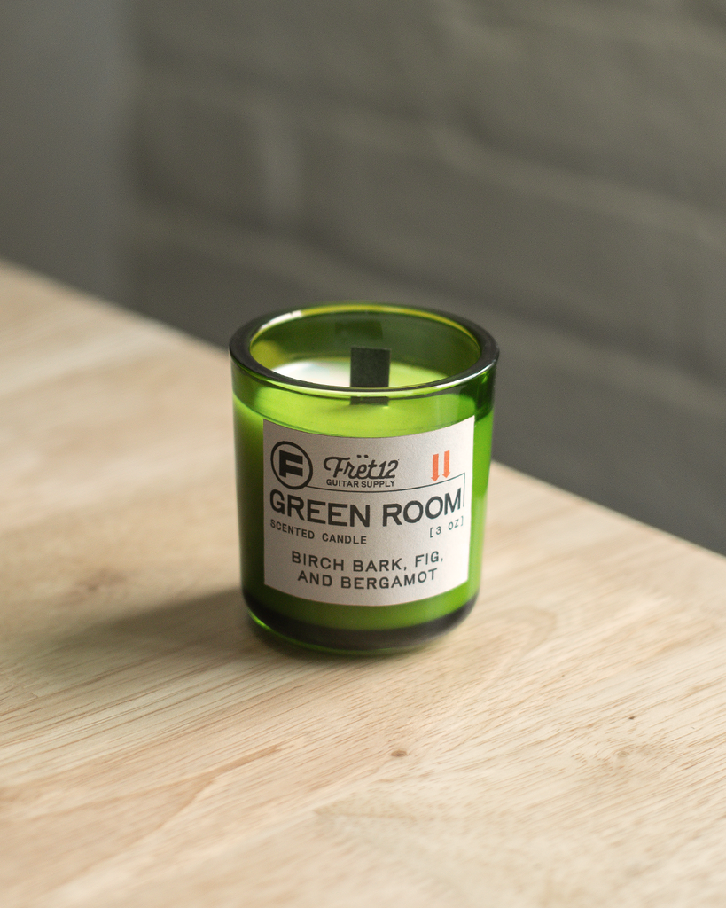 GREEN ROOM FRET12 CANDLE – SMALL 3 OZ