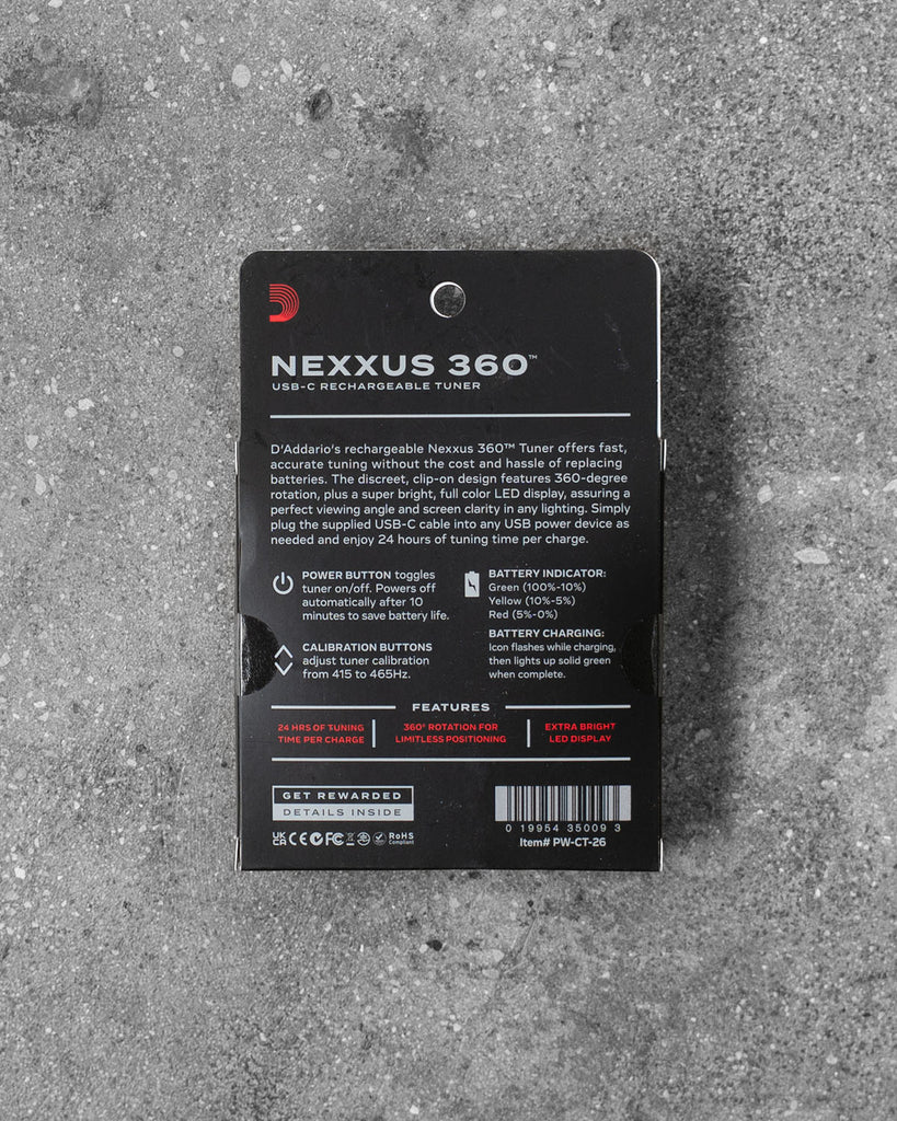 NEXXUS 360 RECHARGEABLE TUNER
