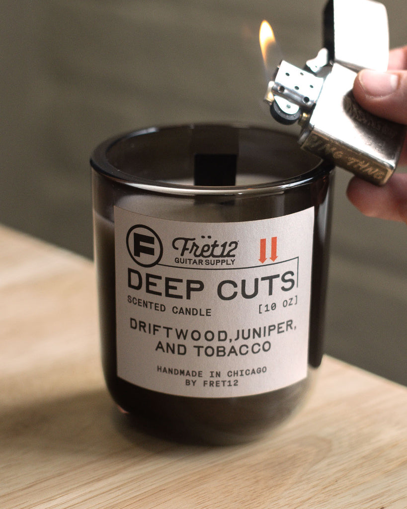 DEEP CUTS FRET12 CANDLE – LARGE 10 OZ