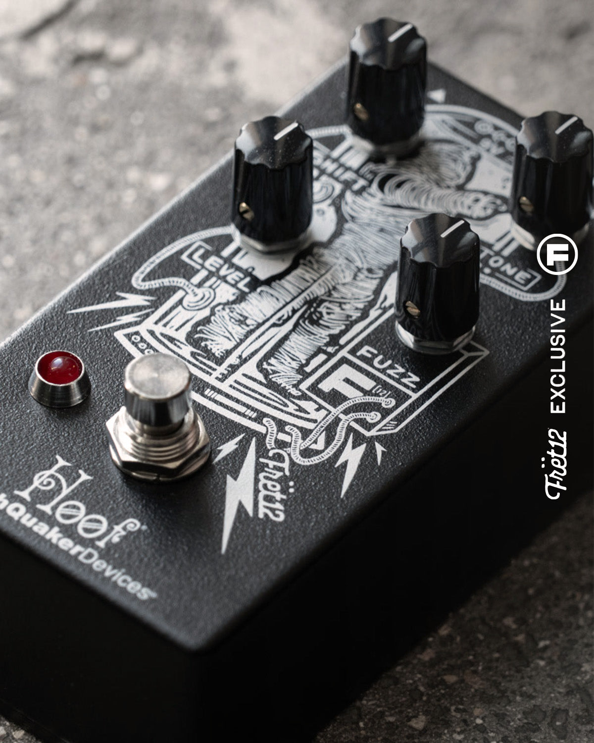 ギター EarthQuaker Devices Hoof Limited Black ギター EarthQuaker Devices Hoof Limited Black EarthQuaker Devices
