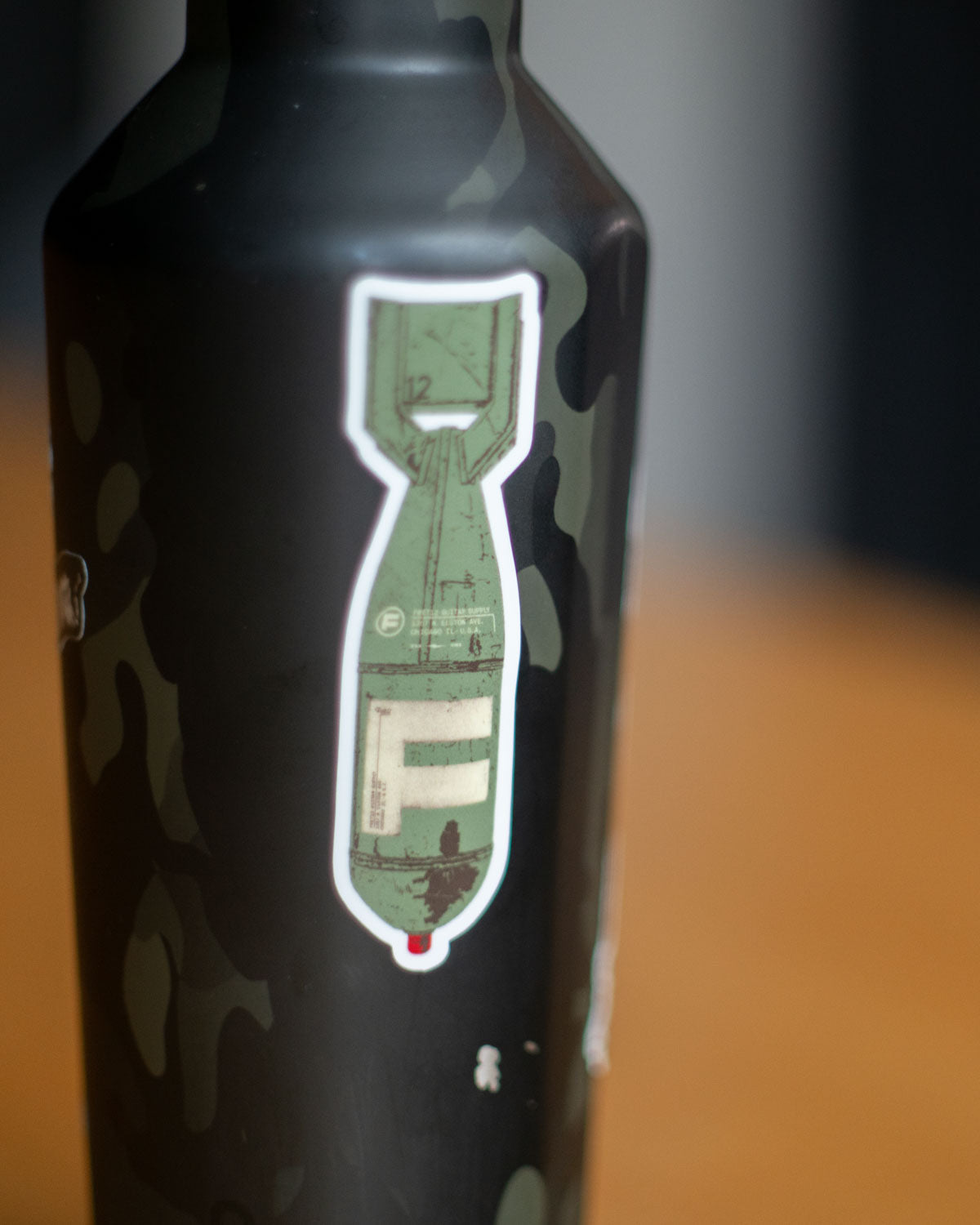 F Bomb Sticker Decal – Funny Vinyl F-Bomb Graphic, WarlordOne G423