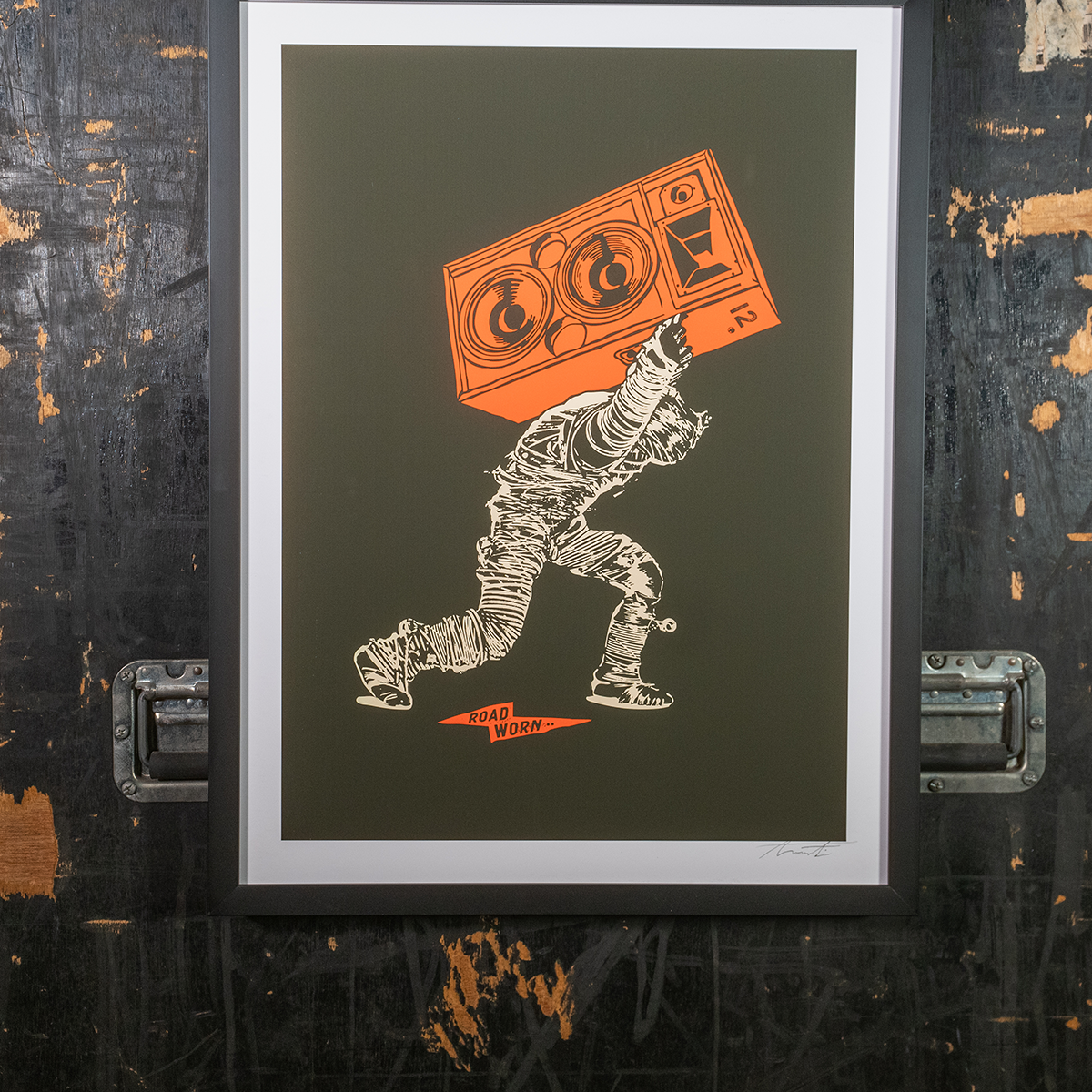STRING THING ATLAS ART PRINT – FRET12
