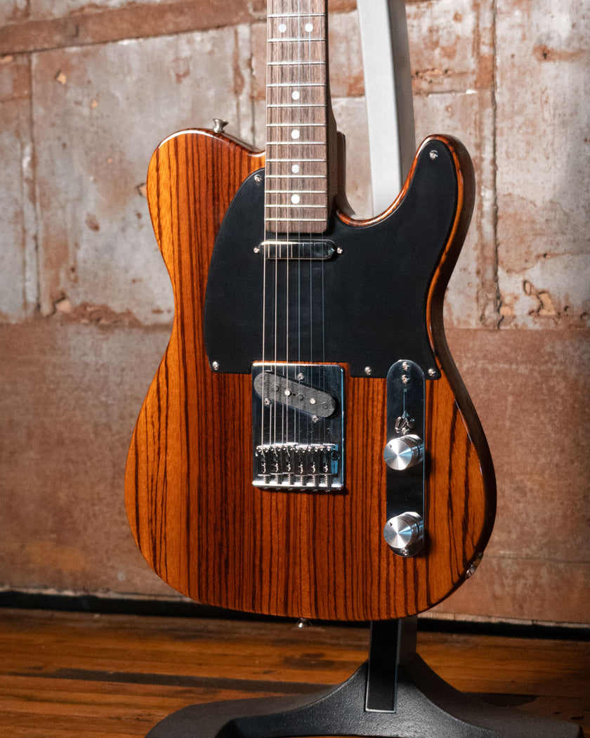 Furlan T-Style Guitar - Swamp Ash/Zebrawood