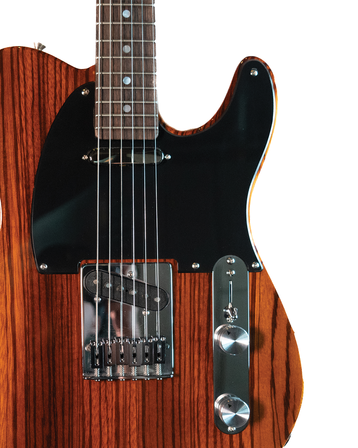 Furlan T-Style Guitar - Swamp Ash/Zebrawood