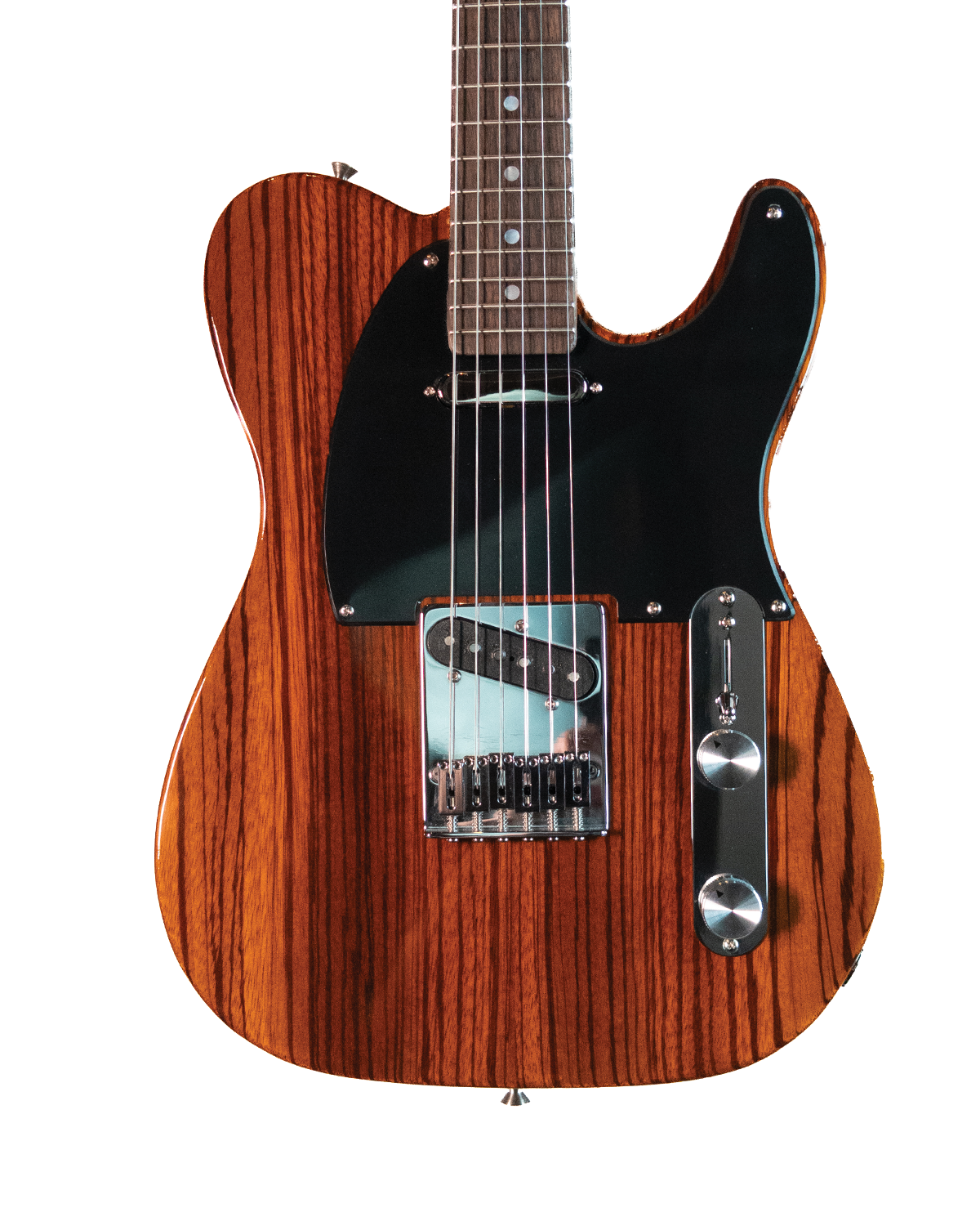 Furlan T-Style Guitar - Swamp Ash/Zebrawood