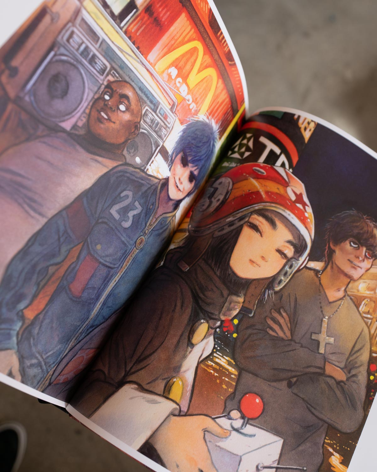 THE GORILLAZ ART BOOK [ALT. COVER 1] – FRET12