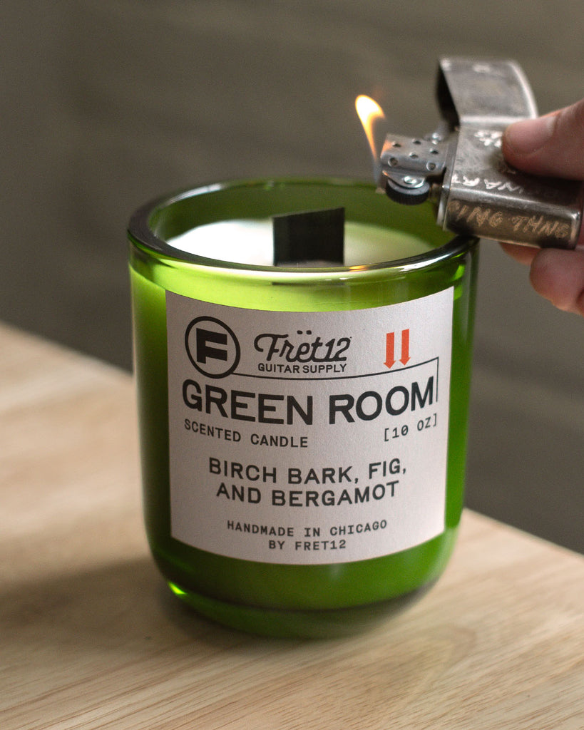 GREEN ROOM FRET12 CANDLE – LARGE 10 OZ