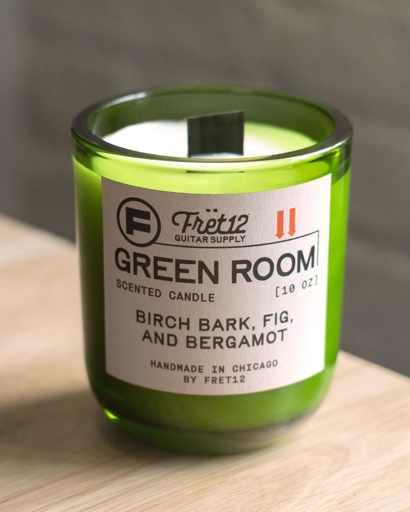 GREEN ROOM FRET12 CANDLE – LARGE 10 OZ