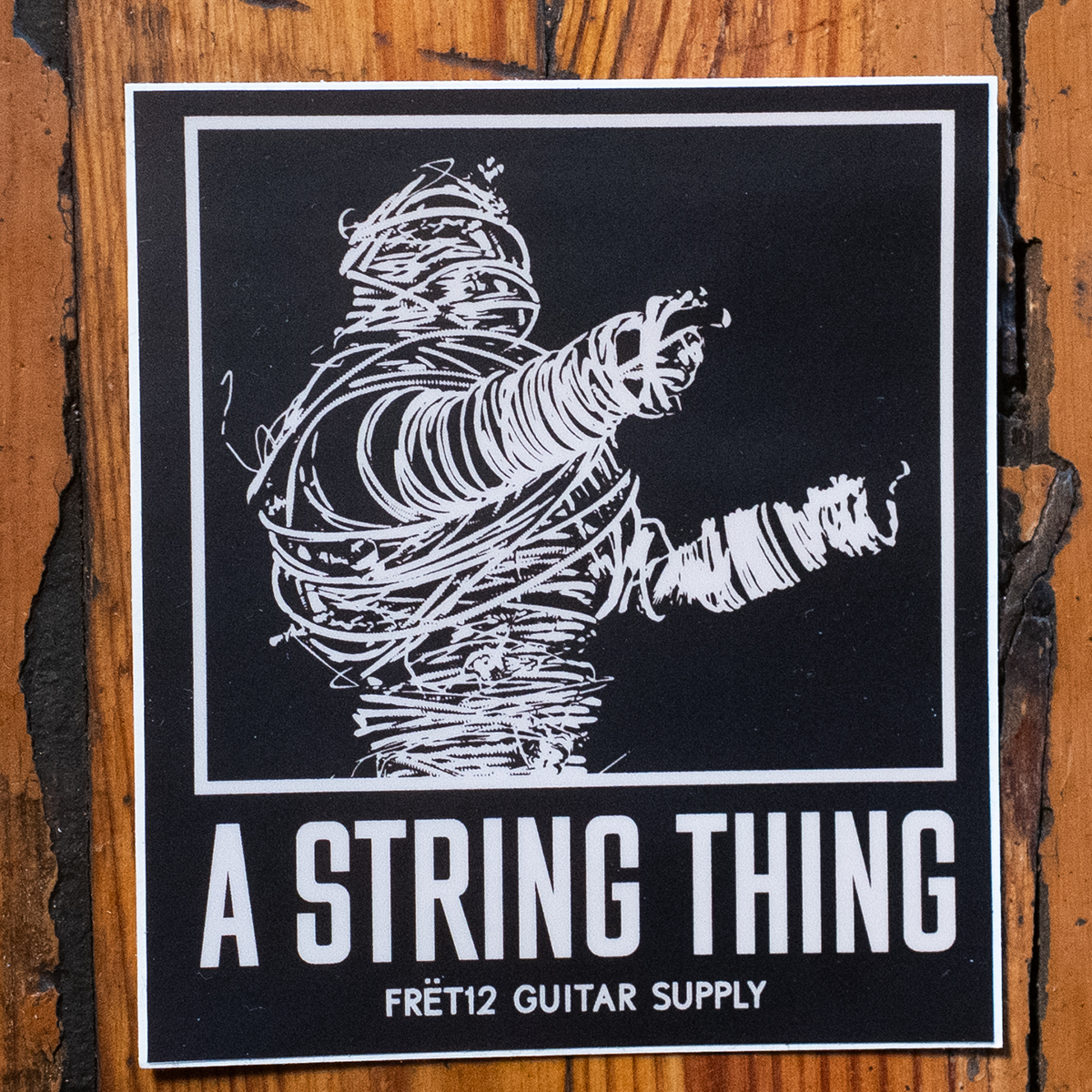A String Thing – Sticker – FRET12