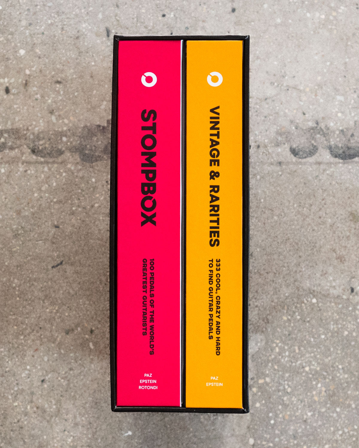 The Brick: STOMPBOX BOOK and VINTAGE & RARITIES BOOK set – FRET12