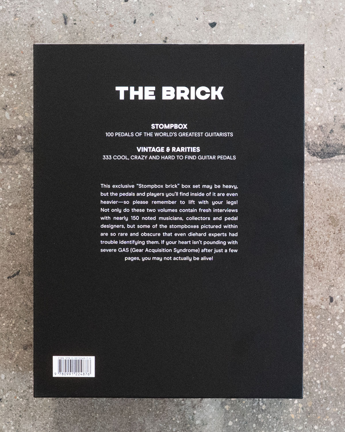 The Brick: STOMPBOX BOOK and VINTAGE & RARITIES BOOK set – FRET12