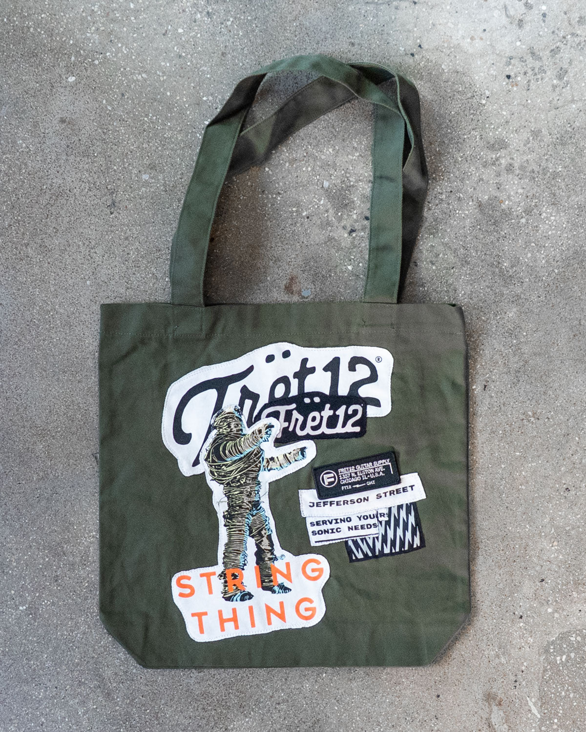 RECORD TOTE BAG – Upcycled 05 – FRET12